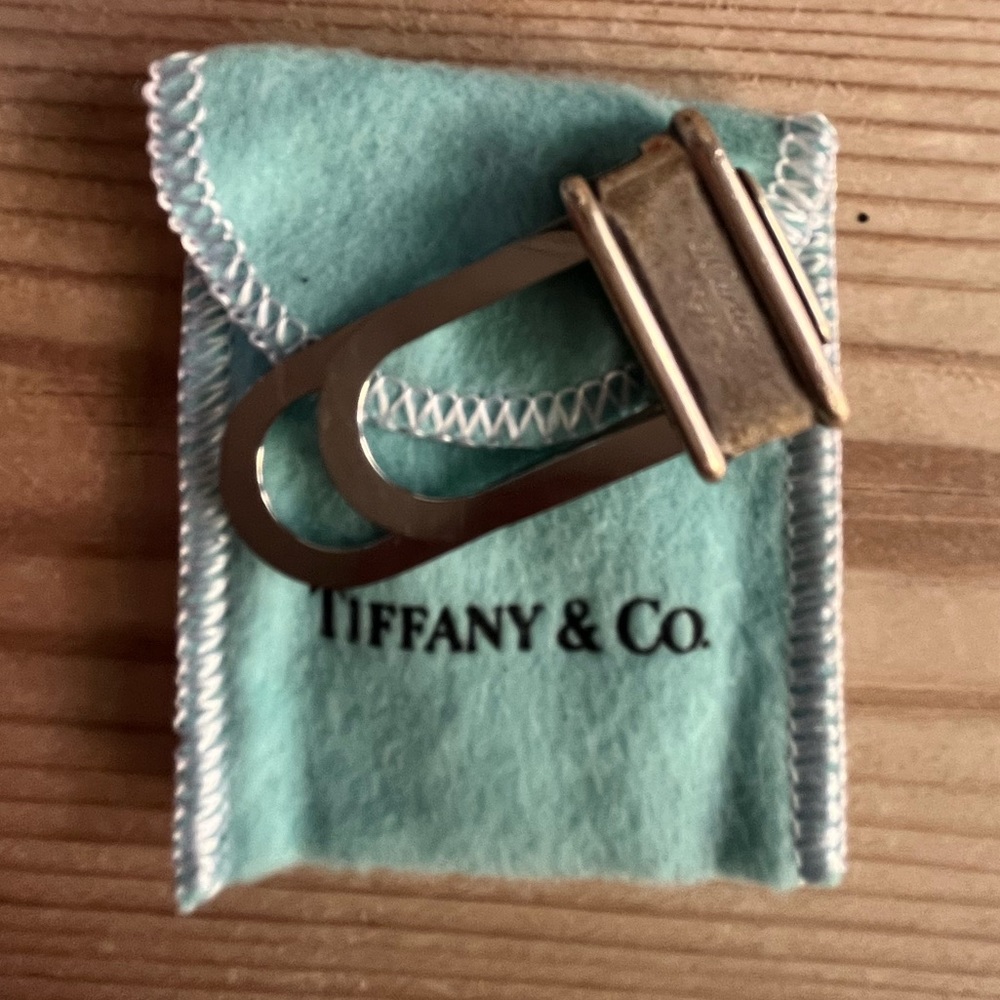 Silver Vintage Cartier Money Clip Patina
